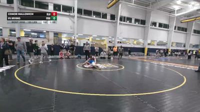 135 lbs 5th Place - Conor Hallowich, Blairstown vs Pj Irving, Perkasie