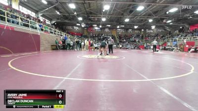 126 lbs Cons. Round 3 - Declan Duncan, Trinity vs AVERY JAIME, Civic Memorial