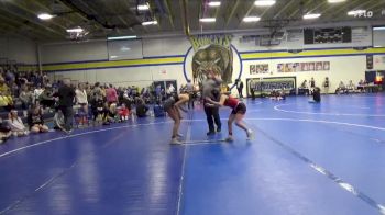 110 lbs Placement Matches (8 Team) - Mckayla Felderman, Union Community vs Addison Beckman, Grinnell
