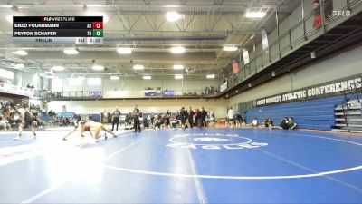 149 lbs Prelim - Peyton Schafer, Tiffin vs Enzo Fourrmann, Ashland