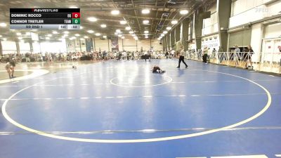 75 lbs Rr Rnd 1 - Dominic Rocco, Ohio Gold vs Connor Tretler, Team Germantown