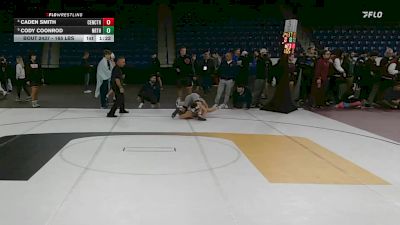 165 lbs 3rd Place - Caden Smith, Central Catholic vs Cody Coonrod, Northbridge
