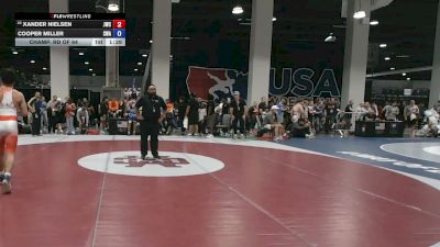 71 kg Champ. Rd Of 64 - Xander Nielsen, Juab Wrestling Club vs Cooper Miller, Shelton Wrestling Academy