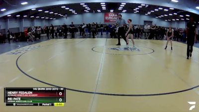 83 lbs Cons. Semi - Henry Fedalen, Scanlan Wrestling Academy vs Rei Pate, Legend Wrestling Club