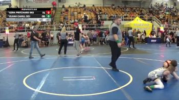 65 lbs Cons. Semi - Ezra Pritchard SE2, Falcons vs Elijah Cahill SE1, CP Wrestling Academy