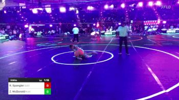 109 lbs Quarterfinal - Reanna Spangler, Queens Of Mayhem vs Zoey McDonald, Black Flag Wr Ac