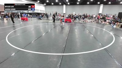 100 lbs Myles Lux, Arizona vs Jaxon Lewis, Team Alabama