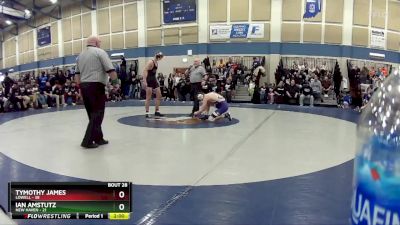 157 lbs Placement (16 Team) - Tymothy James, Lowell vs Ian Amstutz, New Haven