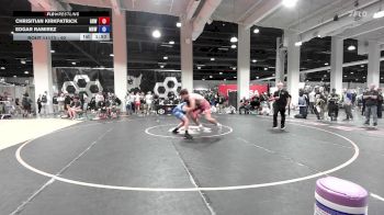 92 lbs Cons. Round 2 - Chrisitian Kirkpatrick, Gold Rush Wrestling vs Edgar Ramirez, Monster Garage Wrestling