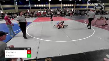 130 lbs Round Of 64 - Gabriel Lemos, Temecula Valley HS vs Austin Paris, Mat Demons