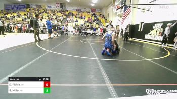 126-B lbs Round Of 16 - Devan Pickle, Jay vs Brody Miller, Rogers Jr High