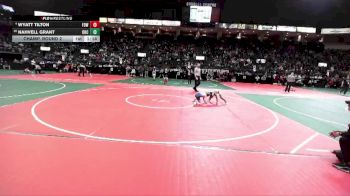 60 lbs Champ. Round 2 - Nahvell Grant, OHCA vs Wyatt Tilton, FOWCA