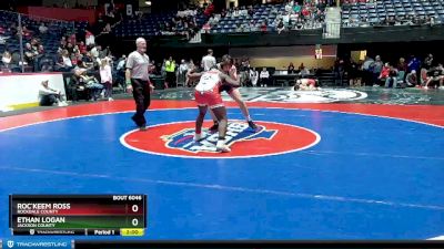 6A-190 lbs Champ. Round 1 - Ethan Logan, Jackson County vs Roc`keem Ross, Rockdale County