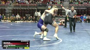 3A-165 lbs Quarterfinal - Jacob Helgeson, Johnston vs Ari Ehlts, Ankeny Centennial