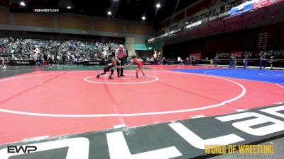 55 lbs Consi Of 16 #2 - Carter King, Petaluma WC vs Tate Jimenez, Gomez Brothers Grappling Academy