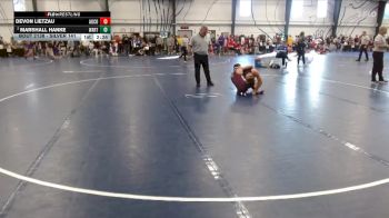 Silver 141 lbs Cons. Round 2 - Marshall Hanke, Wartburg vs Devon Lietzau, Augsburg College