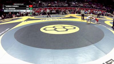 D3-126 lbs Quarterfinal - C.J. Graham, Fairland vs Joshua Cornell, Port Clinton