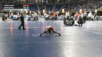 65 lbs Consy 2 - Kaiden Bainey, Moshannon Valley vs River Martin, Connellsville