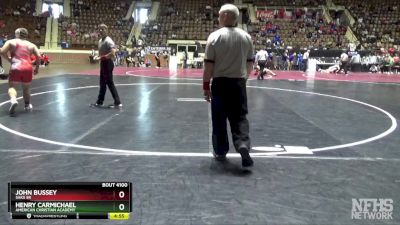 1A-4A 190 Champ. Round 2 - John Bussey, Saks Sr vs Henry Carmichael, American Christian Academy