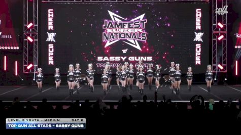 Top Gun All Stars - Sassy Guns [2026 L3 Youth - Medium DAY 2] 2026 JAMfest Cheer Super Nationals