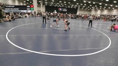 110 lbs Cons. Quarters - Tyton Ray, Prodigy Wrestling vs Asher Hellmann, Berge Elite Wrestling Academy