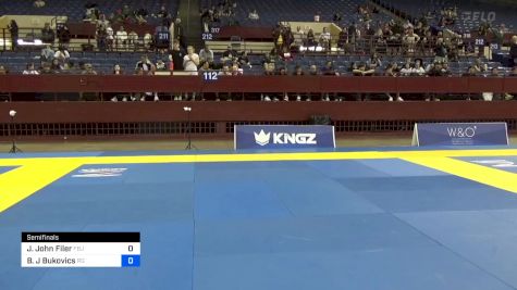 Jaimeson John Filer vs Bradley J Bukovics 2024 Pan IBJJF Jiu-Jitsu No-Gi Championship