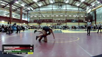 130 lbs Cons. Round 3 - Mackenzie Conroy, Andrew High School vs Bernadette Gotera, East Liverpool