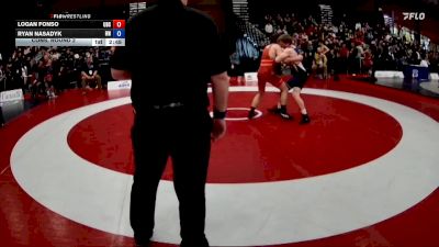 65kg Cons. Round 2 - Logan Fonso, Lakehead Wrestling Club vs Ryan Nasadyk, Rhino WC