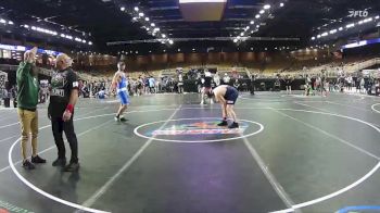 190 lbs Champ. Round 1 - Austin Stack, Mt. Pisgah Christian School vs Cooper Ledbetter, McCallie School