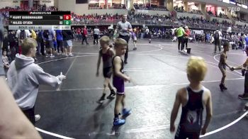 45 lbs Champ. Round 1 - Niles Otjen, Battle Creek vs Kurt Eisenhauer, Tri-County Northeast