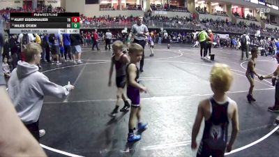 45 lbs Champ. Round 1 - Niles Otjen, Battle Creek vs Kurt Eisenhauer, Tri-County Northeast