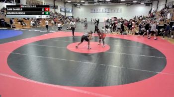 165 lbs Cons. Round 4 - Sam Daniels, Georgetown (KY) vs Kévon Russell, Indiana Tech