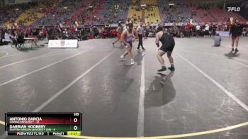 285 lbs Placement (4 Team) - Antonio Garcia, Corban University vs Darrian Hoobery, Eastern Oregon University (OR)