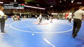 165 Class 3 lbs Quarterfinal - Noah Gonzalez, St. Pius X (Kansas City) vs Hayden Paxton, Hannibal