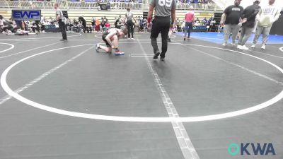 130 lbs Semifinal - Maverick Totten, Cowboy Wrestling Club vs Kaiden Kromer, F-5 Grappling