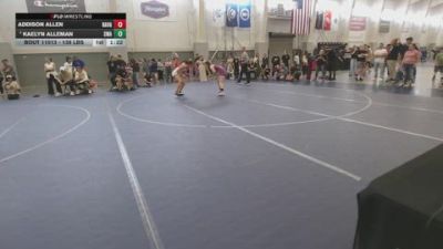 138 lbs Quarters - Kaelyn Alleman, Sanderson Wrestling Academy vs Addison Allen, Ravage