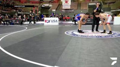 All Cadet Boys Freestyle Upper - 144 lbs Cons. Round 1 - Cyrus Czubek, Project 8 Wrestling vs Michael Nava, Southwest Stallions Wrestling Club