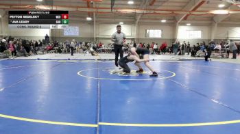 135 lbs Cons. Round 5 - Ava Leary, Fairdale vs Peyton Nedelsky, Whiteland Community