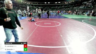 65 lbs Round Of 16 - Keith Lawrence, Ocean City vs Blake Denardo, Elite NJ