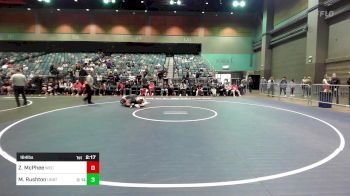 184 lbs Consi Of 8 #2 - Zak McPhee, Wisconsin-Eau Claire vs Mahonri Rushton, UNATT-Utah Valley