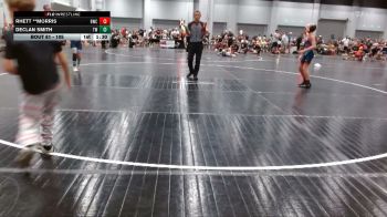 105 lbs 1st Place Match - Declan Smith, Tift Wrestling vs Rhett **Morris, Blackman Wrestling Club