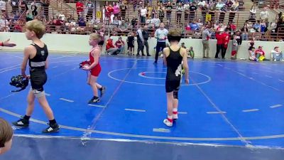 54 lbs Round Of 16 - Max King, Junior MatDogs Wrestling vs Brody Jenkins, Morris Fitness Wrestling Club