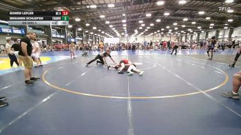 112 lbs Rr Rnd 3 - Benjamin Ellison, NC Gold - MS vs Nicholas Reyes, Triumph Blue - MS