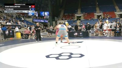 285 lbs Cons. Rd Of 16 - Zyan Knollmeyer, Missouri vs JT Kelso, Iowa