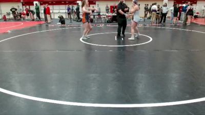 145 lbs 3rd Place Match - Klaira Flatt, Linfield University vs Ava Collins, Treasure Valley CC