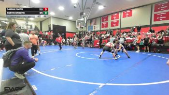 144 lbs Consi Of 8 #1 - Damian Smith, Skiatook HS vs Austin Brooks, Wilburton Schools