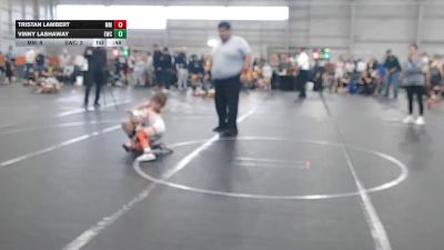 56 lbs Semis & 1st Wrestleback (8 Team) - Vinny Lashaway, Empyre WC vs Tristan Lambert, Mitten Mayhem