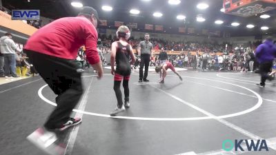 70 lbs Round Of 16 - Granger Howell, Tecumseh Youth Wrestling vs Connor Dixon, Mustang Bronco Wrestling Club