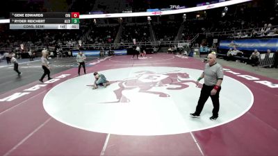 II-150 lbs Cons. Semi - Gene Edwards, Central Valley Academy vs Ryder Reichert, Alexander
