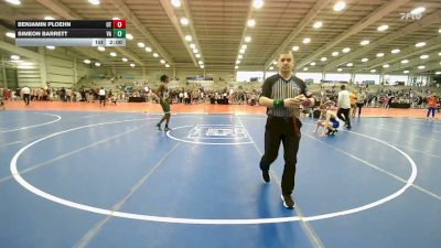 145 lbs Round Of 16 - Benjamin Ploehn, UT vs Simeon Barrett, VA